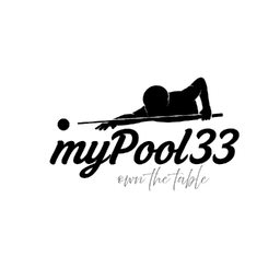 MYPOOL33 logo black variant